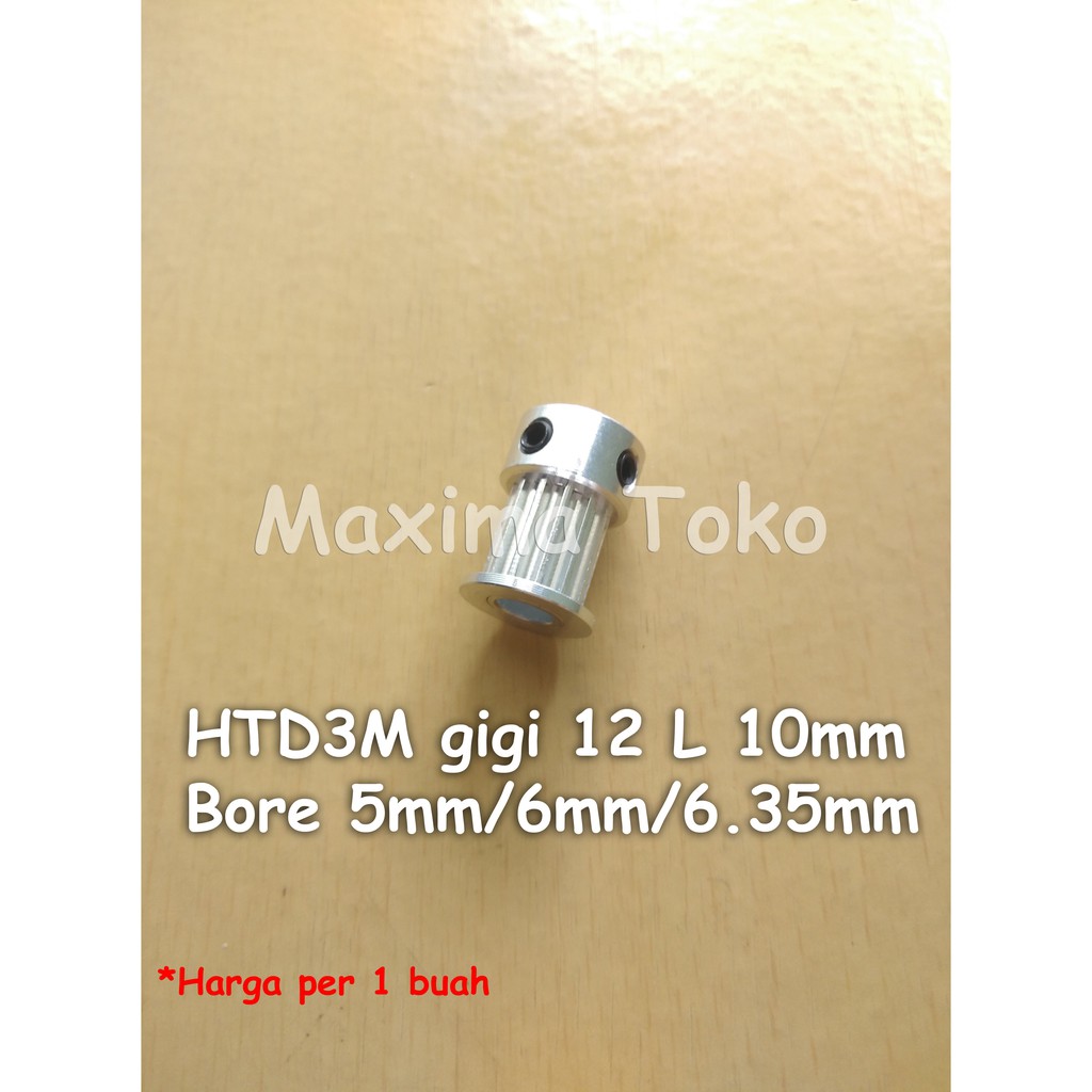 GT 48T 2M 2GT Poulie De Timing Bore 5/6 / 6.35/7/8/10/12 / 14mm For Gt2 Largeur De Ceinture Synchrone Ouverte 6 / 10mm Roue (Size : 6.35mm, Color : 4PCS_WIDTH 10MM