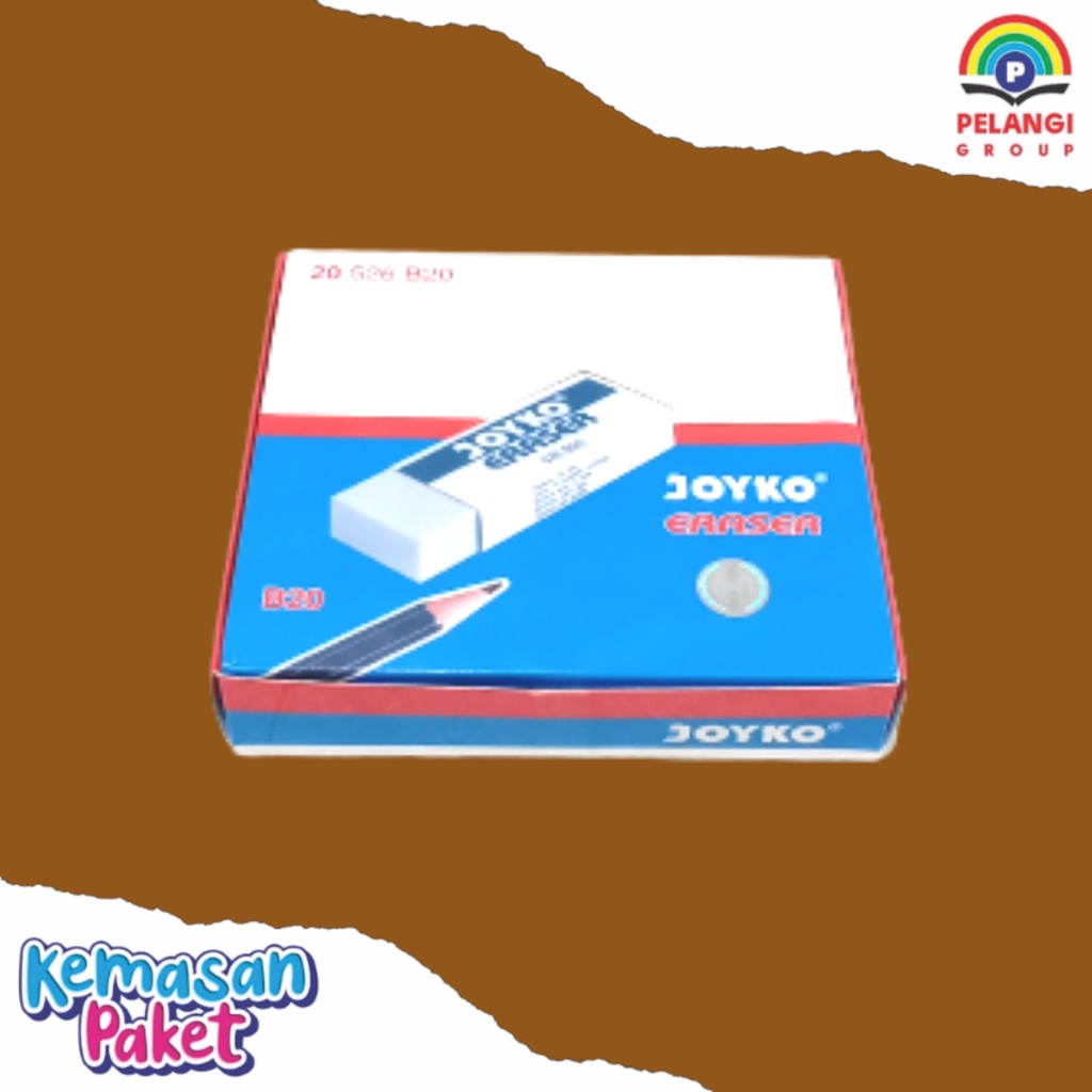 Jual Penghapus Joyko B20 Putih Joyko Eraser B20 Stip Joyko Setip