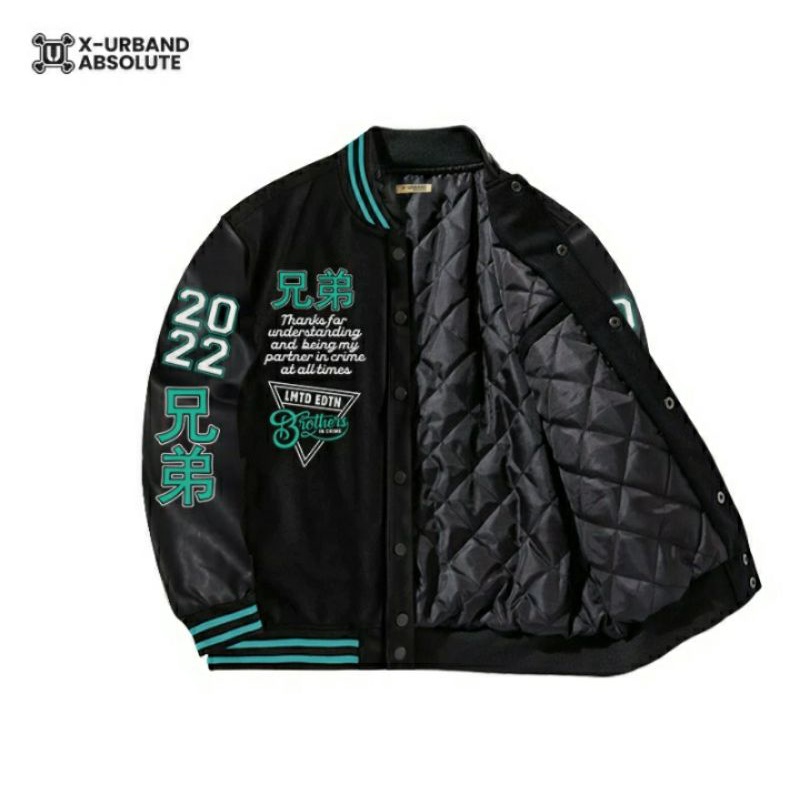 Jual Jaket varsity brother in crime | Shopee Indonesia