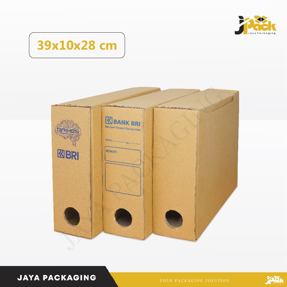Jual Box File 39x10x28 cm (BRI) KardusFile/Filebox/FileBesar/Arsip ...