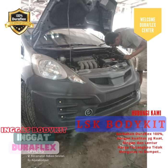 Jual Bodykit honda jazz G38 2008 2009 2010 2011 GRATIS LED 6 pcs body
