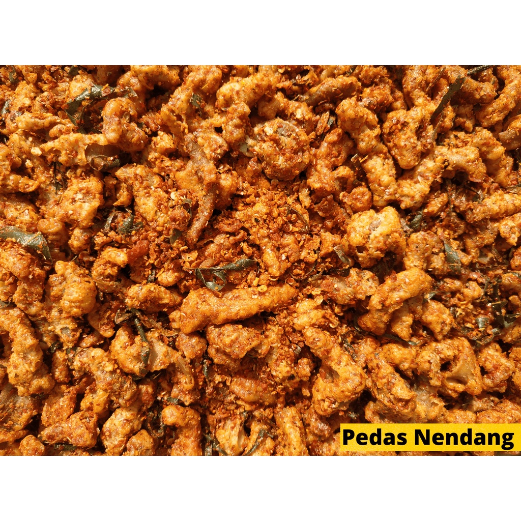 Jual Kripik Usus Krispi Usus Crispy Usus Pedas Daun Jeruk Keripik