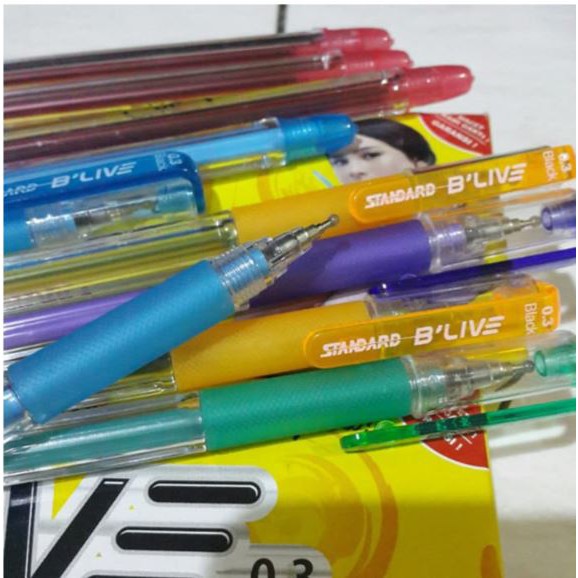 Jual Pulpen Standard Blive Hitam Shopee Indonesia