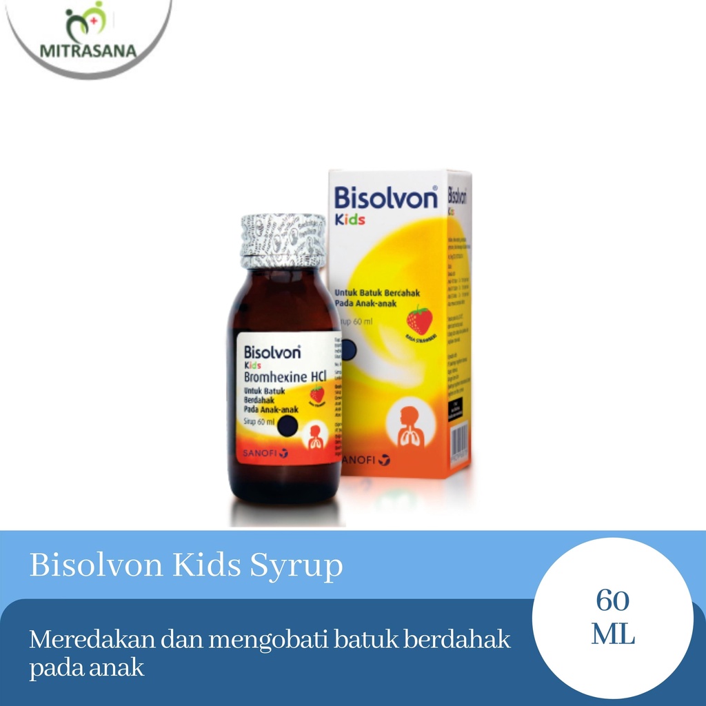 Jual Bisolvon Kids Syrup 60 Ml | Shopee Indonesia