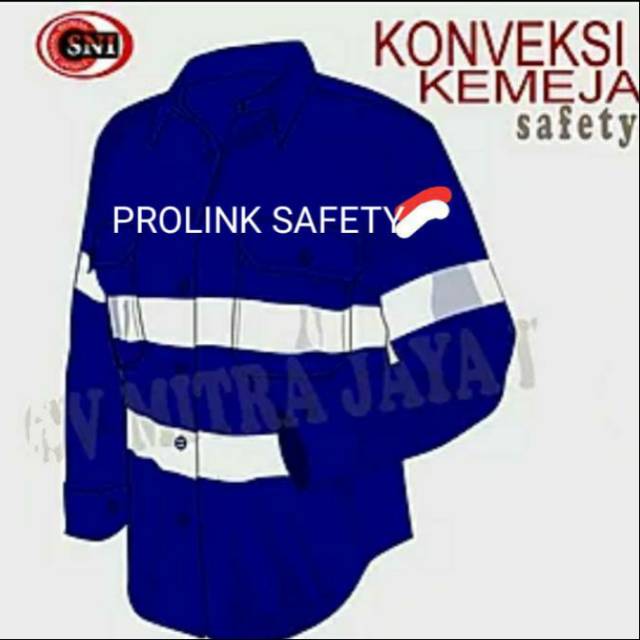 Jual Seragam Baju Safety Biru Scotlight Doble Lebar Cm Shopee Indonesia