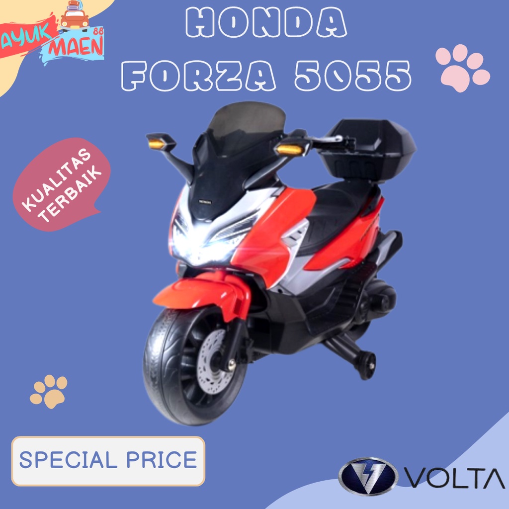 Jual Maenan Motoran Aki VOLTA 5055 HONDA FORZA LICENSED 12volt NEW