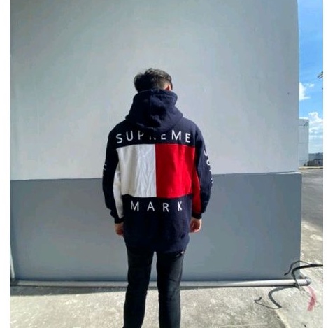 Supreme hotsell mark hoodie