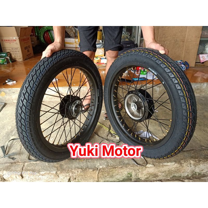 Jual velg rx king 160x185 ring 18 tromol ORI plus ban | Shopee Indonesia