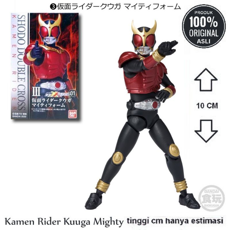 Jual MINI SHF/SHODO XX - VOL.1 - KAMEN RIDER KUUGA MIGHTY - ORI BANDAI ...