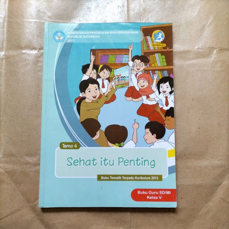 Jual ORIGINAL BUKU GURU TEMATIK KELAS 5 TEMA 1 2 3 4 5 6 7 8 9 | Shopee ...