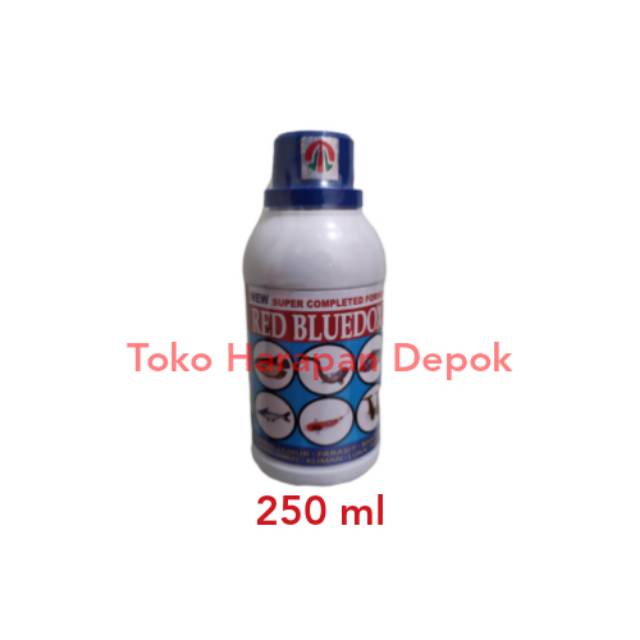 Jual Red Bluedox Besar Ml Obat Ikan Anti Jamur Parasit Bakteri Kuman Dan Luka Shopee Indonesia