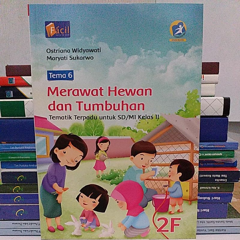 Jual Buku Tematik Terpadu Jilid 2F Untuk SD/MI Kelas II Facil | Shopee ...