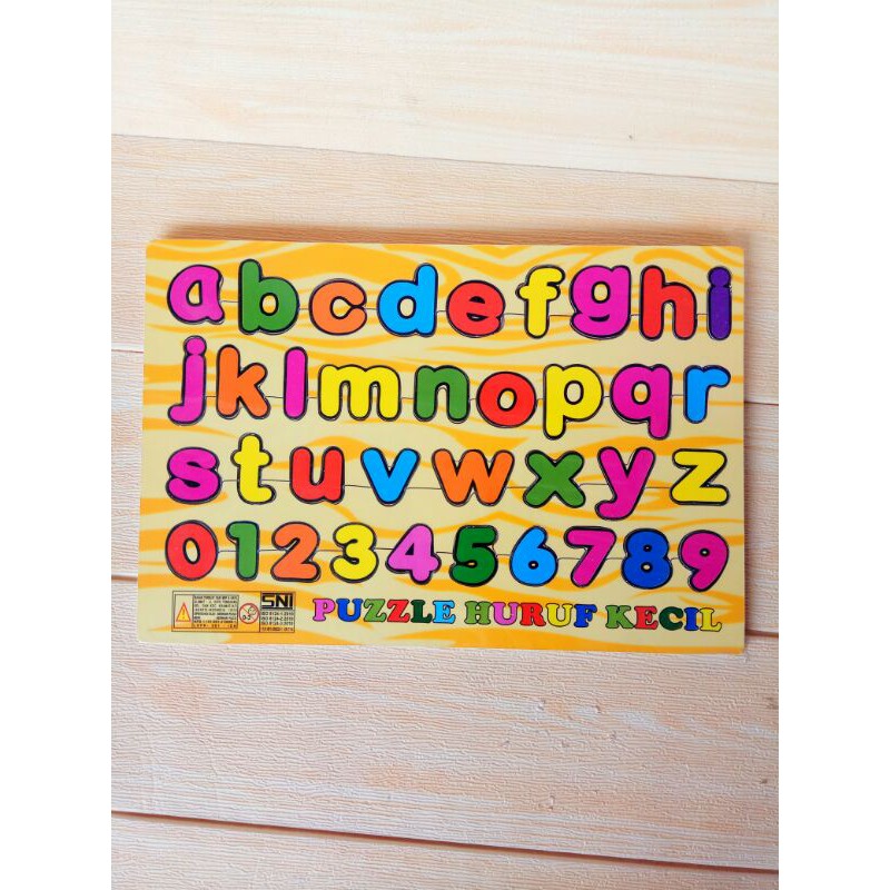 Jual PUZZLE HURUF DAN ANGKA / PUZZLE ALFABET | Shopee Indonesia