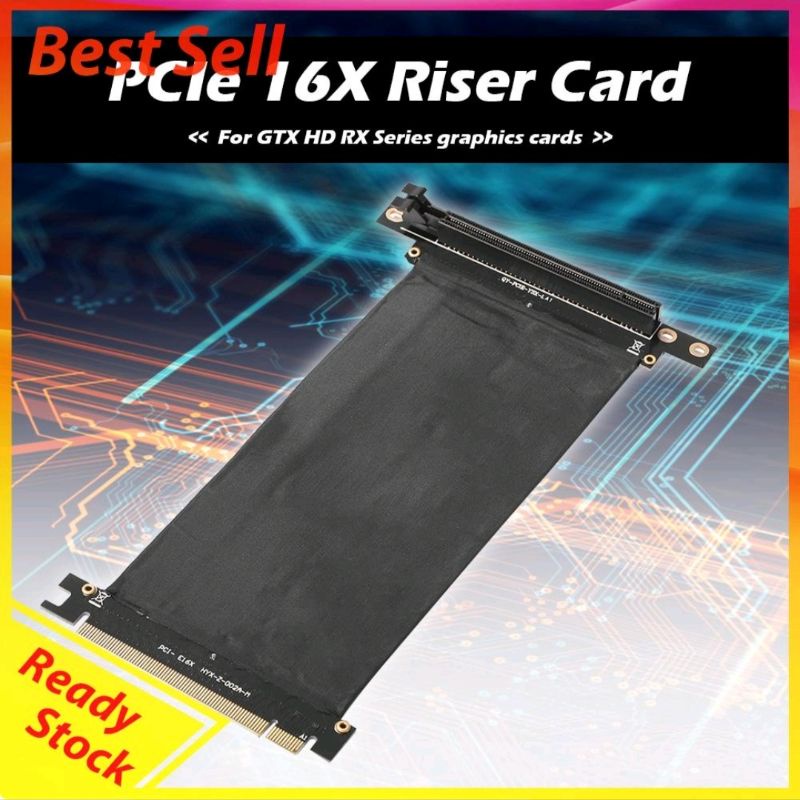 Jual Riser PCI-E Cable Extension 90 Derajat 30cm | Shopee Indonesia