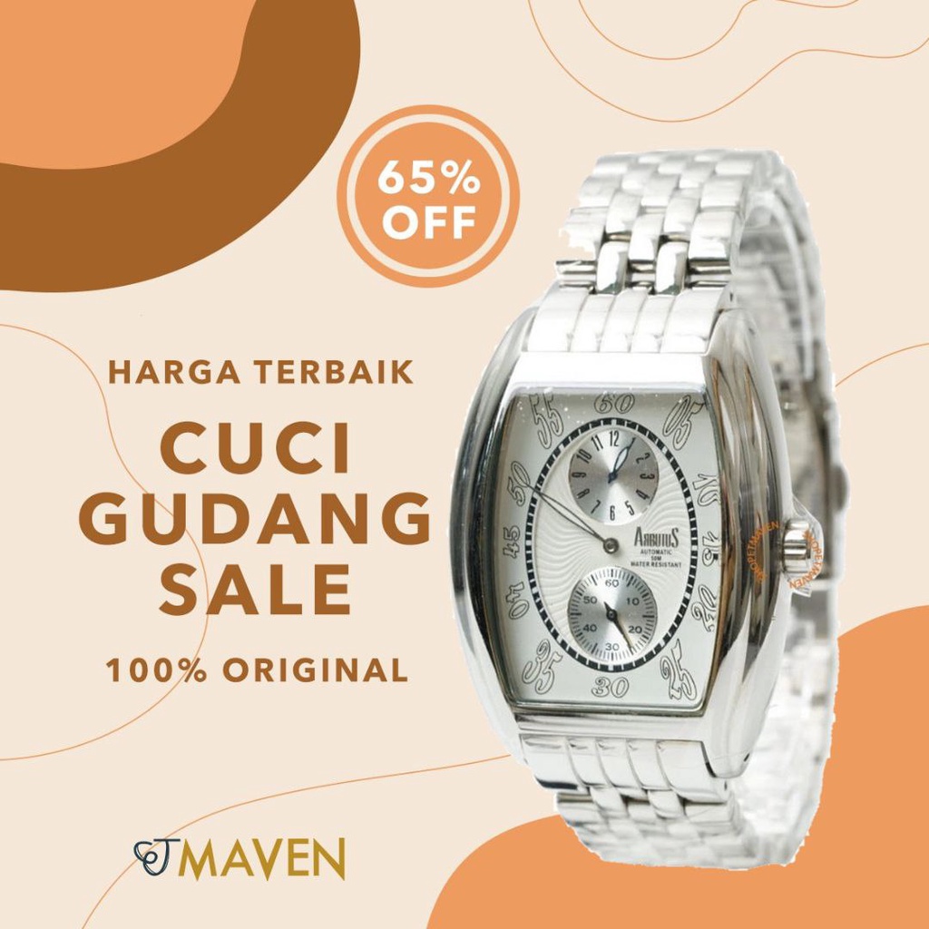 Jam tangan sales arbutus automatic