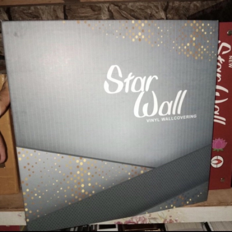 Jual Katalog wallpaper album buku wallpaper polos merk starwall spek ...