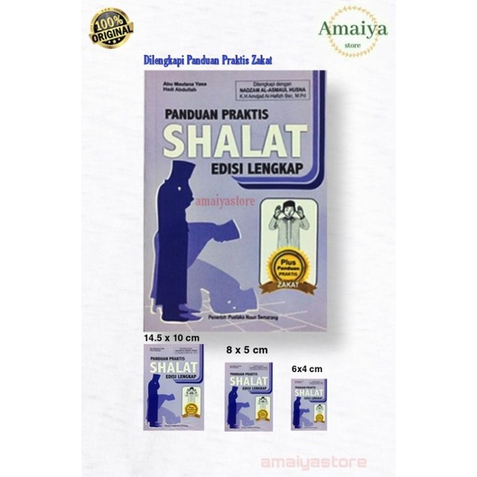 Jual PANDUAN PRAKTIS SHALAT LENGKAP / BUKU PANDUAN SHALAT LENGKAP ...