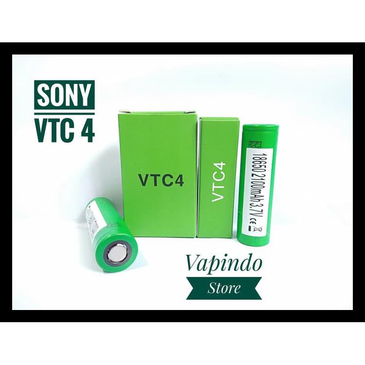 Jual Baterai / Battery Sony Vtc 4 / Vtc4 18650 2100 Mah 30A Authentic ...