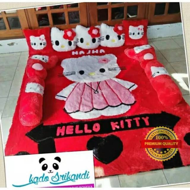 Jual KARPET KARAKTER HELLO KITTY KEREN | Shopee Indonesia