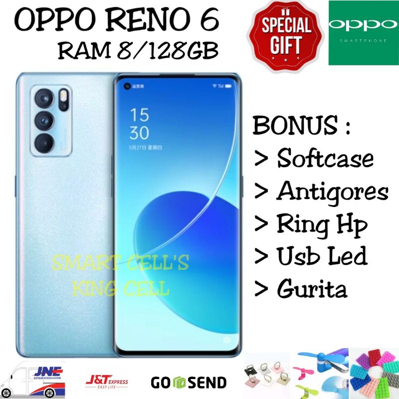 Jual OPPO RENO 6 RAM 8/128GB GARANSI RESMI OPPO INDONESIA | Shopee ...