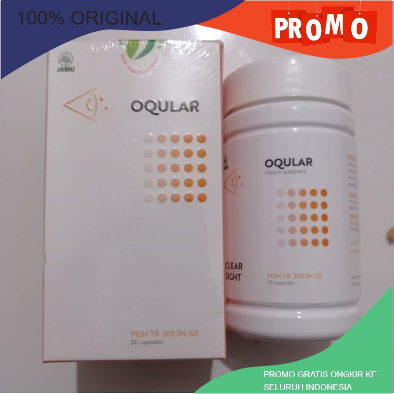 Jual Obat Mata Minus Plus Silinder Katarak OQULAR Herbal Asli Original ...