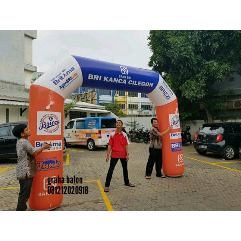Jual Balon gate | Balon gapura / Balon start finish Pvc | Shopee Indonesia