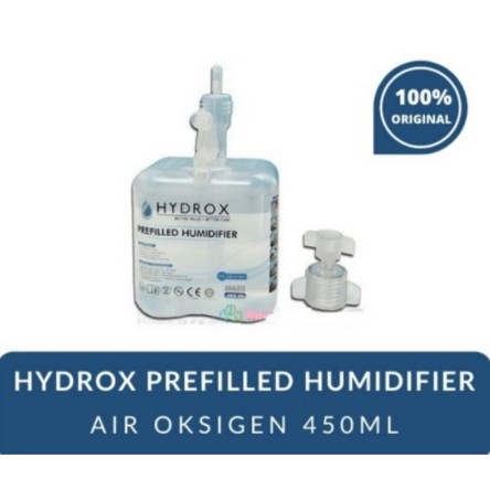 Jual Hydrox Prefilled Humidifier 450ml - Air Oksigen Concentrator ...