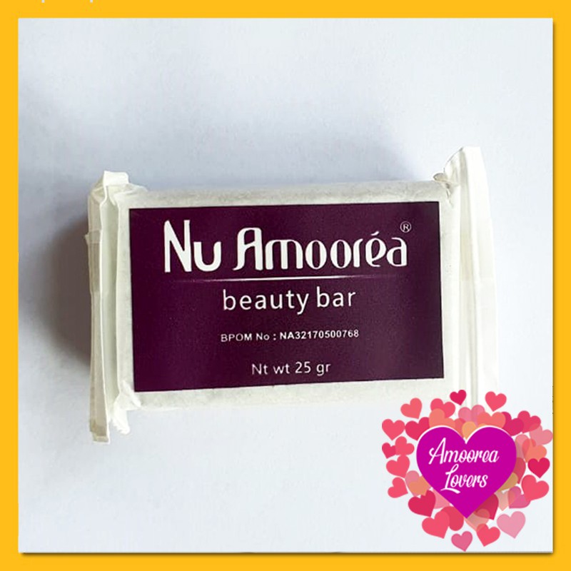 Sabun Nu Amoorea Beauty Bar 25 Gr Original KEMASAN BARU