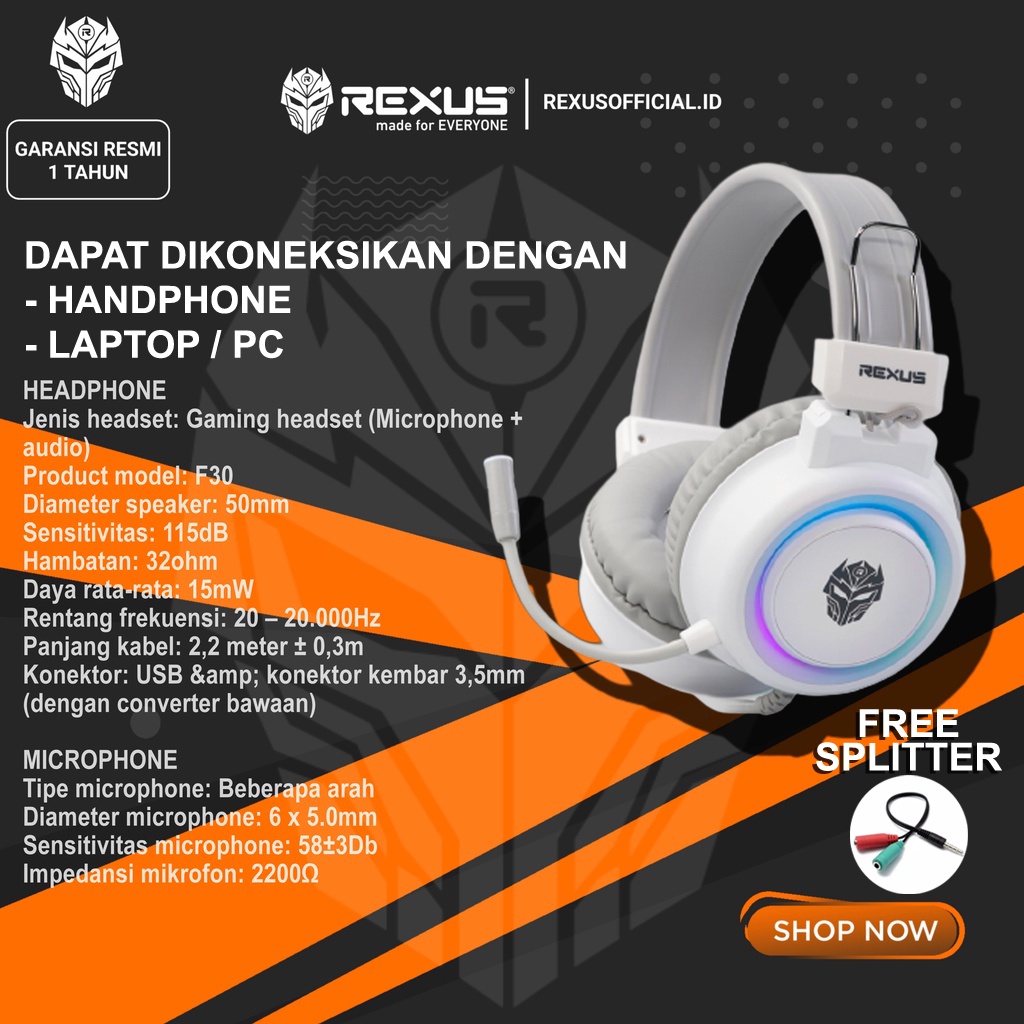 Jual Headphone Headset Hadphone Hedset Handset Hetset Hadset Gaming Mic