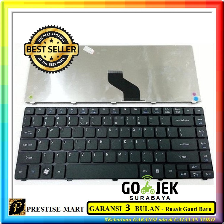 Jual Keyboard Original Acer Aspire 4741 4743 4745 4750 4752 4810 4810T ...