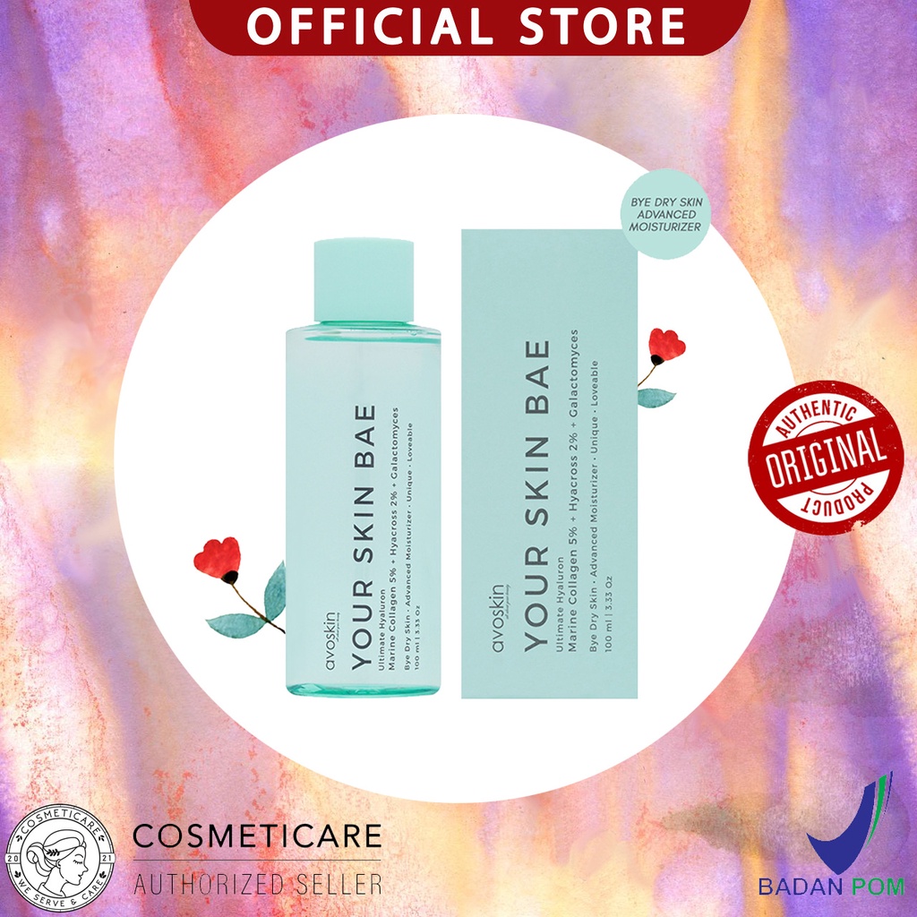 Jual Avoskin Your Skin Bae Toner Marine Collagen 5% + Hyacross 2% ...