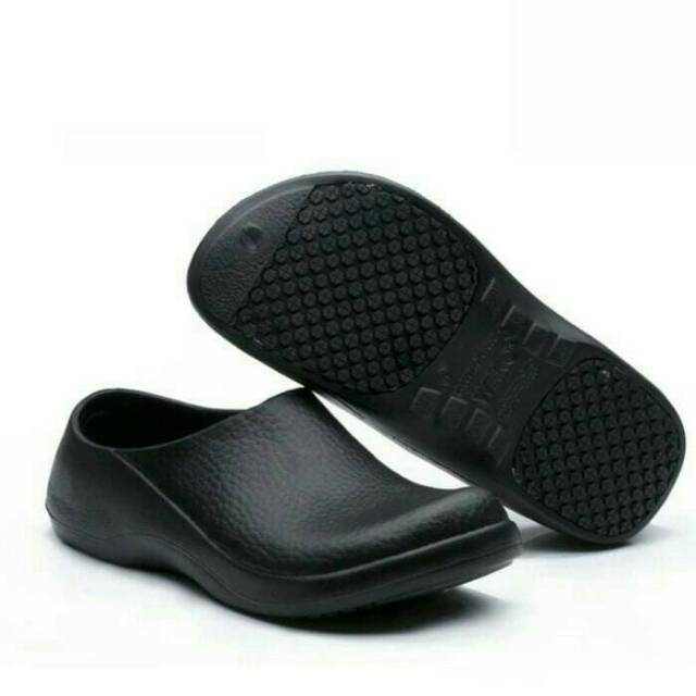 Jual Chef Shoes / Sepatu koki / Chef Clog / Sepatu kitchen | Shopee ...