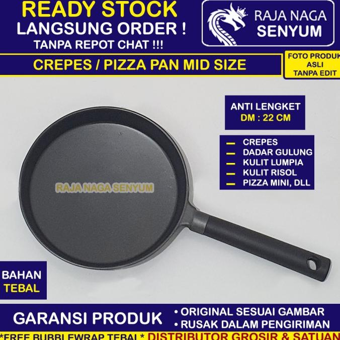 Jual CREPES PAN PIZZA CREPER KULIT LUMPIA RISOL CETAKAN ANTI LENGKET ...