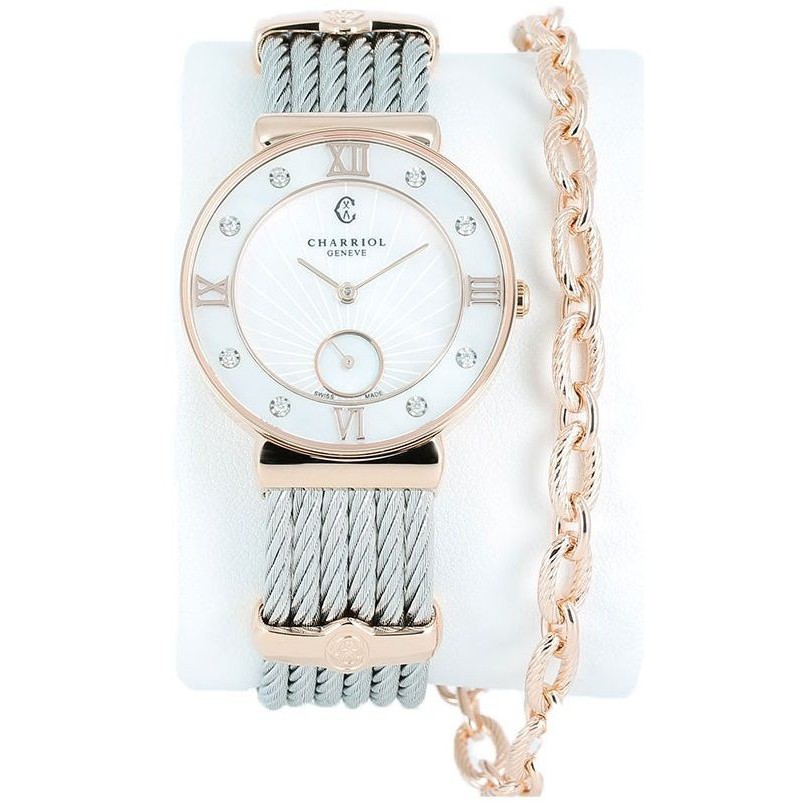 Jual Phillipe Charriol St-Tropez Large 30 Mm ST30PD.560.010
