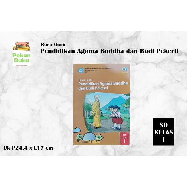 Jual BUKU GURU PENDIDIKAN AGAMA BUDDHA dan BUDI PEKERTI SD KELAS 1 ...