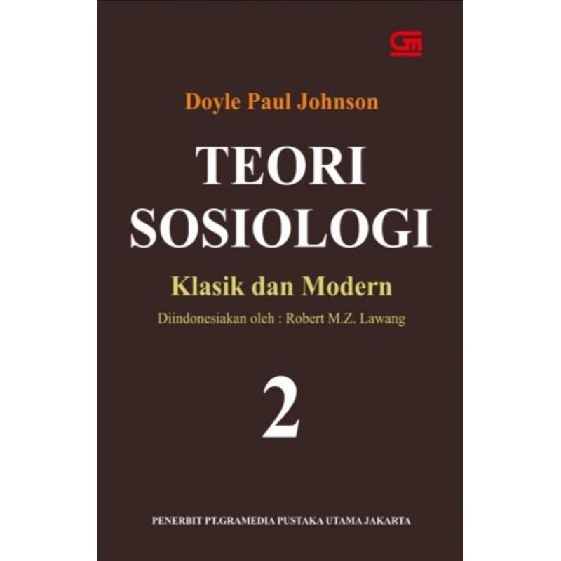 Jual TEORI SOSIOLOGI KLASIK DAN MODERN BUKU 2 | Shopee Indonesia