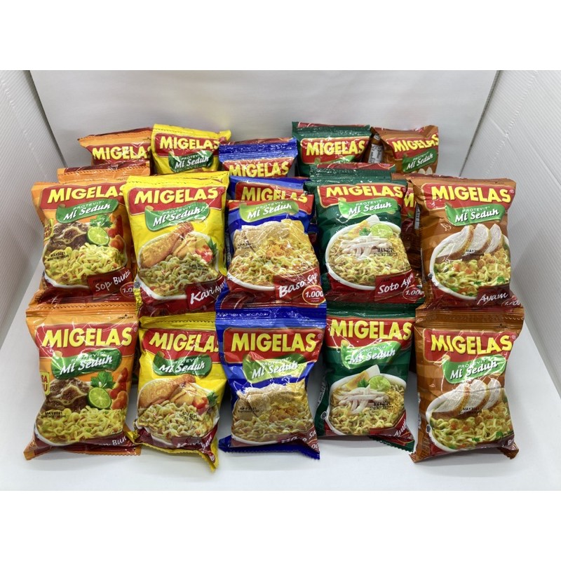 Jual Migelas Mie Gelas Mi Seduh Aneka Rasa 10x28g All Varian Shopee