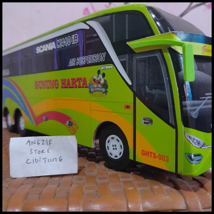 Jual Miniatur Bus Bis Gunung Harta Tronton Roda Shopee Indonesia