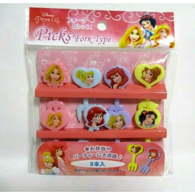 Jual disney princess picia fork, garpu bento disney princess | Shopee ...