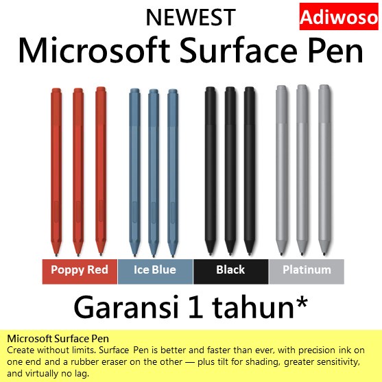 Microsoft Surface 待ち遠しい Pen silver EYV-00015