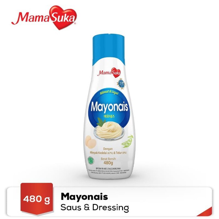 Jual Mama Suka Mayones 480 gr - Mamasuka Mayonaise 480 gr (Cek ...