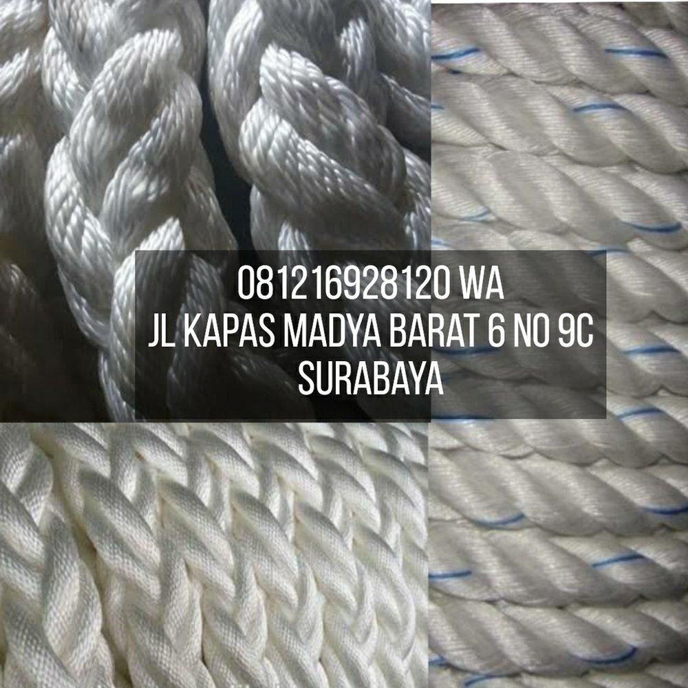 Jual lengkap tali kapal tambat propelin nylon PP mono multifilament