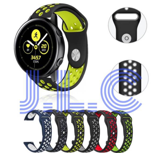 Jual Samsung Galaxy Watch Active 2 40mm 44mm Strap Silikon Nike Volt