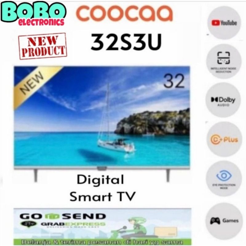 Jual Coocaa Led Tv 32s3u 32 Inch Smart Digital Youtube Garansi Resmi