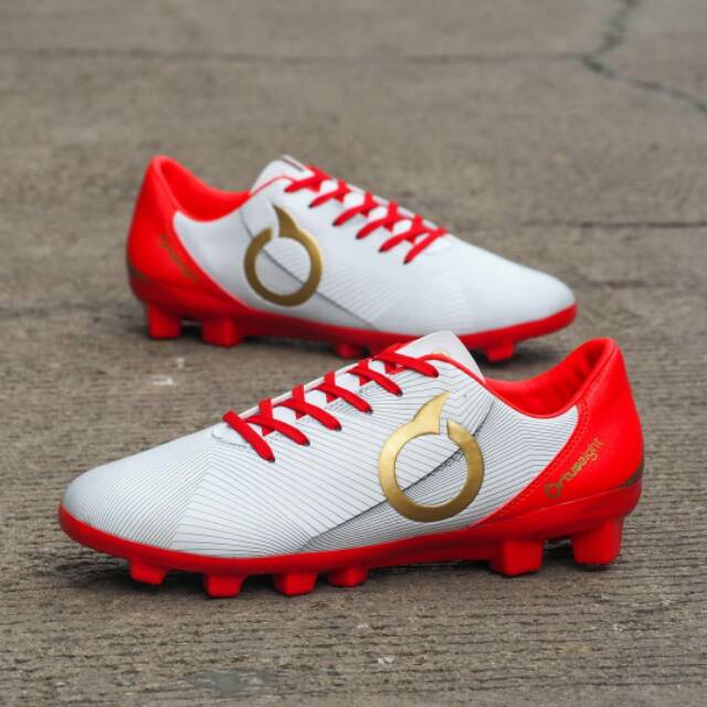 Jual Sepatu Bola Ortuseight Prodigy Fg White Ortred Gold Shopee Indonesia