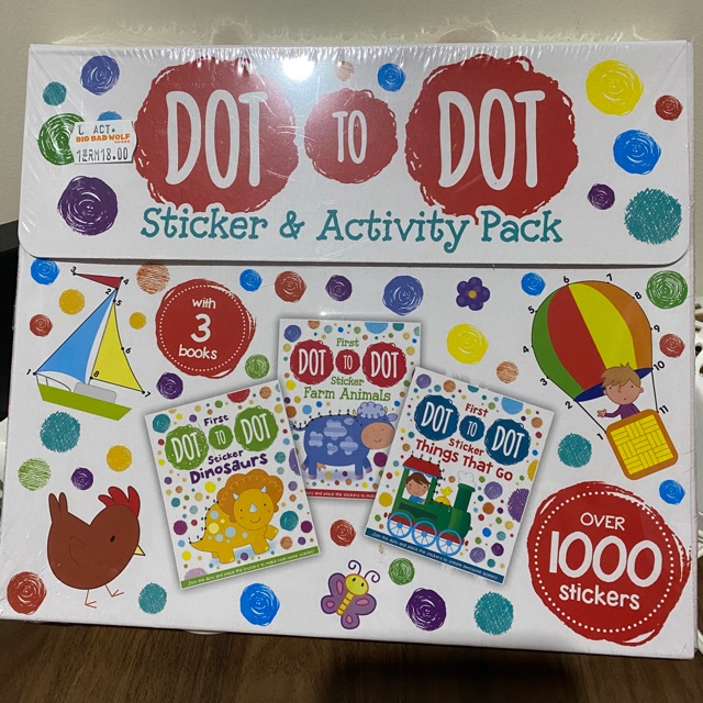 Jual Dot tk Dot sticker and activity pack Shopee Indonesia