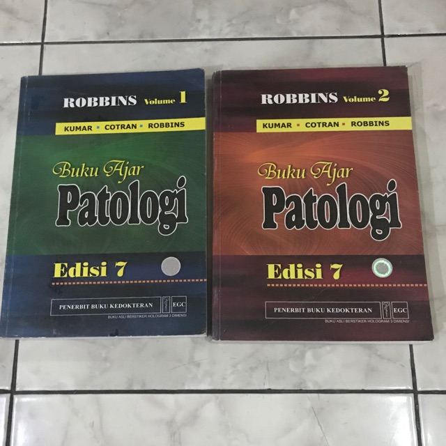 Jual Buku Ajar Patologi Robbins Edisi 7 Volume 1 2 Bekas Shopee Indonesia