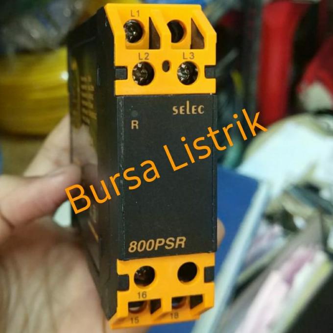 Jual Analog Phase Sequence 800PSR Relay Kontrol Phase Failure PFR Selec