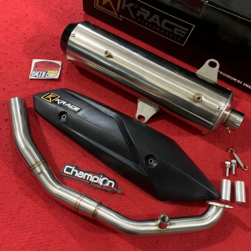 Jual Knalpot Standar Racing Stainless K RACE KRACE All New Vario 160 ...