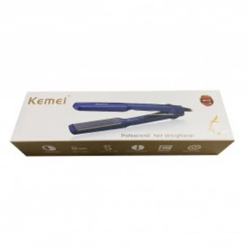 Catok Catokan Rambut Kemei Ceramic Heating Plate 220 Derajat Pelurus Rambut Black